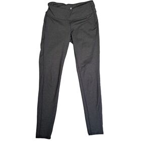 GapFit Leggings Women's S High-Rise Heather Gray Athletic Activewear Workout Gym